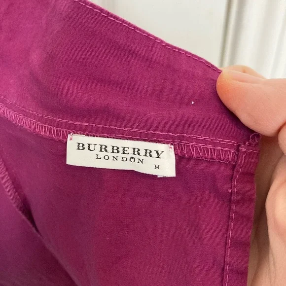 Burberry fuchsia spaghetti strap tank - Picture 3 of 4